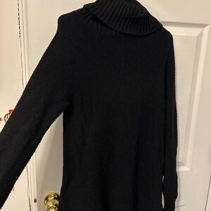 Black M Renuar Ribbed Turtleneck